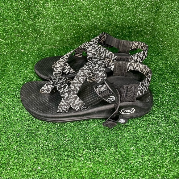 Chaco Z/2 Yampa Sandals Women's Size 6 Black Aztec Outdoor Sport Strap Toe Loop - Picture 10 of 10